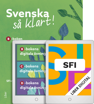 Liber Sfi Digital Och Svenska Så Klart! B-boken Med Digitala övningar ...